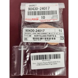 TOYOTA (トヨタ) 純正部品 オイルフィルタブラケットユニオン ガスケット 品番90430-24003