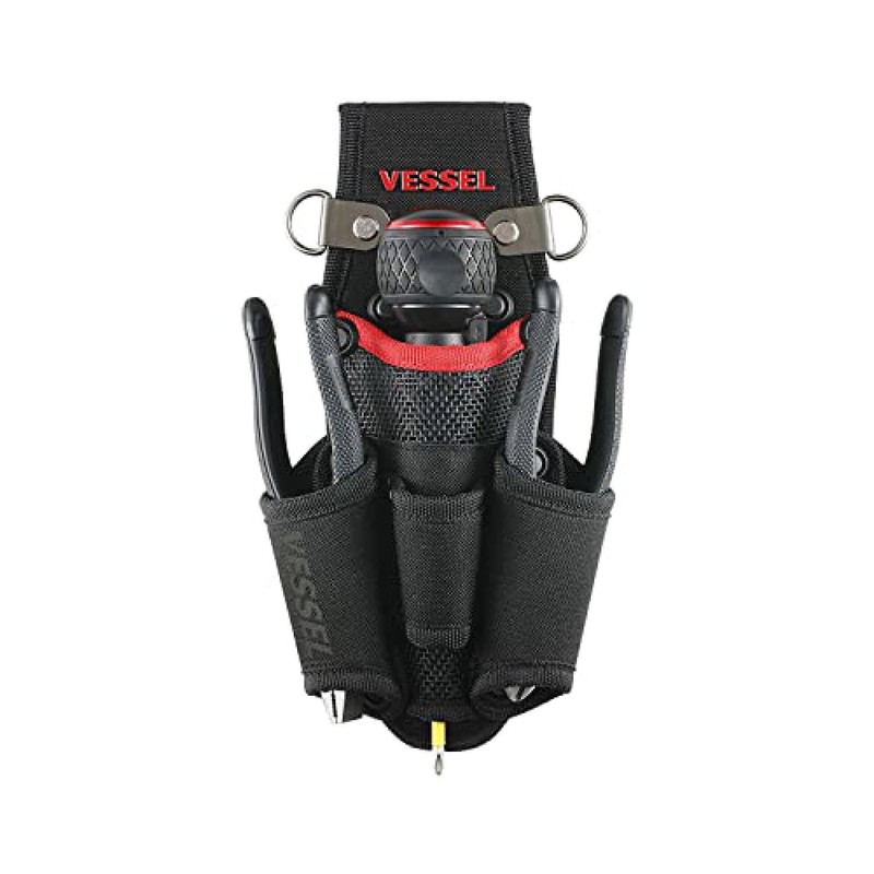 VESSEL (ベッセル) Vessel Driver and Pliers Holster 4-Slot Ideal for