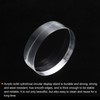 MECCANIXITY Acrylic Display Stand Base 4x1.2 Inch Solid Clear Cylinder