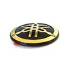 Yamaha Genuine Yamaha Tuning Fork Logo Emblem Sticker Aluminum Coating