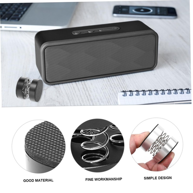 TEHAUX Vibration Amplifier Feet Pads Spring Isolation Pads for Noise
