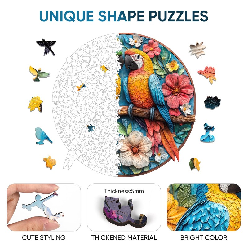 Mys Aurora Round Parrot 500Pcs