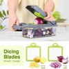 KERLIN Vegetable Chopper, 16-in-1 Multifunctional Food Chopper, Vegetable Slicer, Onion
