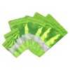 4CP 100 Pcs Zipper Smell Proof Bags with Window, Stand