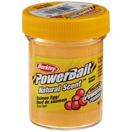 Berkley PowerBait Natural Scent Trout Bait,Salmon Peach