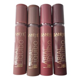 Set De 4 Labiales Liquidos Matte Elegantes Y Versátiles                                                                                               