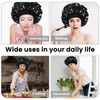 WLLHYF Silk Bonnet for Men, Satin Bonnet Single Layer Elastic