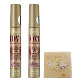 Pack 2 Rimel Mascara Pestañas Love Prosa 4 En 1+ Jabón Arroz