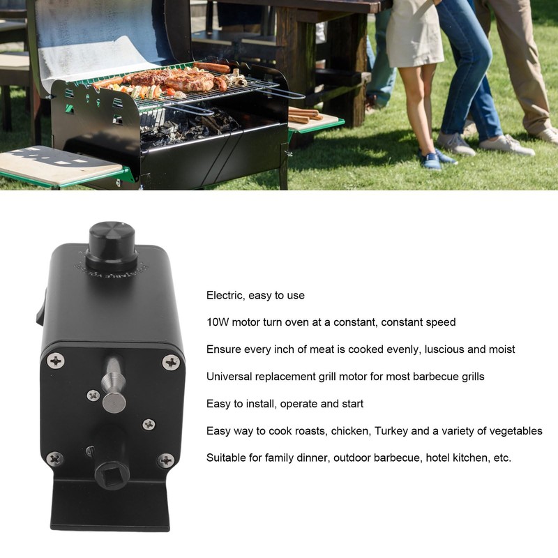 Grill Rotisserie Motor, Portable USB Electric Barbecue Rotisserie Motor with