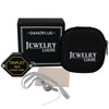 10x Magnifier Jewelry Loupe 20.5mm Triplet Lens Optical Glass Pocket