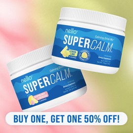 Supercalm Best Selling Flavors Bundle Tubs (2-Pack):_Blue Coconut + Tropical Tangerine