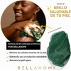Esponja de baño africana exfoliante Bellanomi, set de 4 piezas