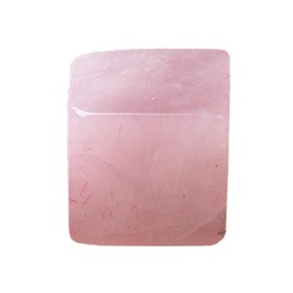 Rose Quartz Healing Crystal Stones, 0.78 x 0.78" Square Reiki Healing Gemstones Real Natural Tumbled Polished Stones for Energy Witchcraft Therapy Meditation