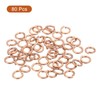 sourcing map 80 Pcs Spring Lock Washer, M4 Split Lock
