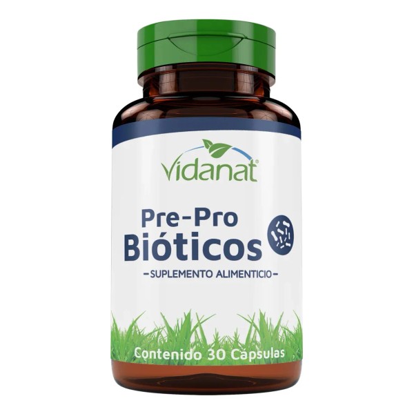 Pre Probioticos 30 Cap Vidanat Sin Sabor