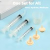 Pet Nursing Kit, Kitten Bottle Feeding Set with Nursing Nipples,