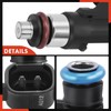 A-Premium Fuel Injectors Compatible with Nissan Altima 2007-2013, Sentra 2007-2012,