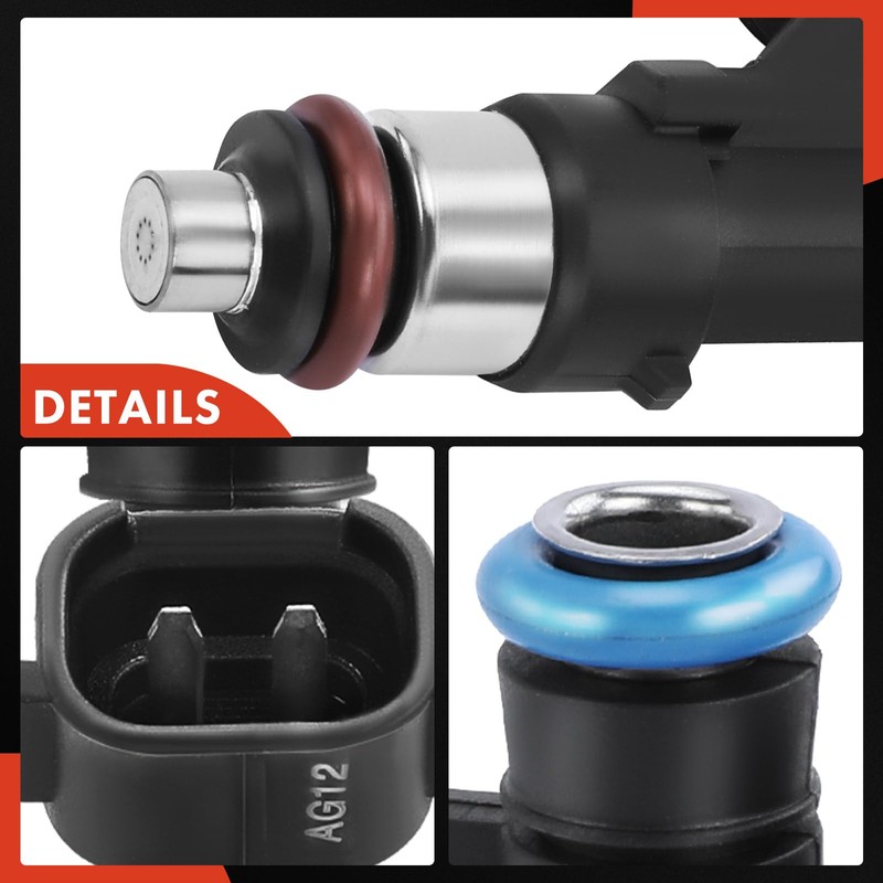 A-Premium Fuel Injectors Compatible with Nissan Altima 2007-2013, Sentra 2007-2012,