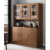 Mysummer 5PCS Wooden Handles for Cabinet Solid Handle Unfinished for