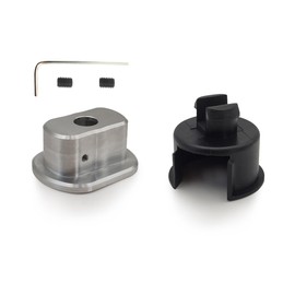 LXROAR01 Aluminum Tailgate Bushing Kit Compatible with Toyota Tundra 2007 to 2021 Year, for Driver and Passenger Side 66102-0C021 66110-0C020