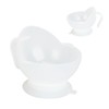 Scoop Bowl with Suction Cup Base Prevent Spills Assist Eating