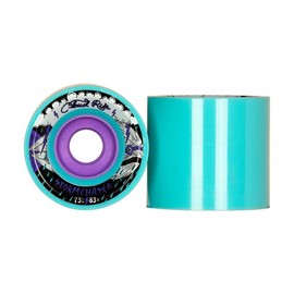 Cloud Ride! Storm Chaser 73mm 83a Downhill Longboard Race Wheels, Blue