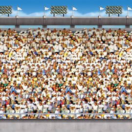 Beistle Upper Deck Stadium Backdrop Insta-Theme