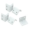 Tsnamay 24Pcs 26x26x32mm L Shaped Angle Bracket Corner Brace Support
