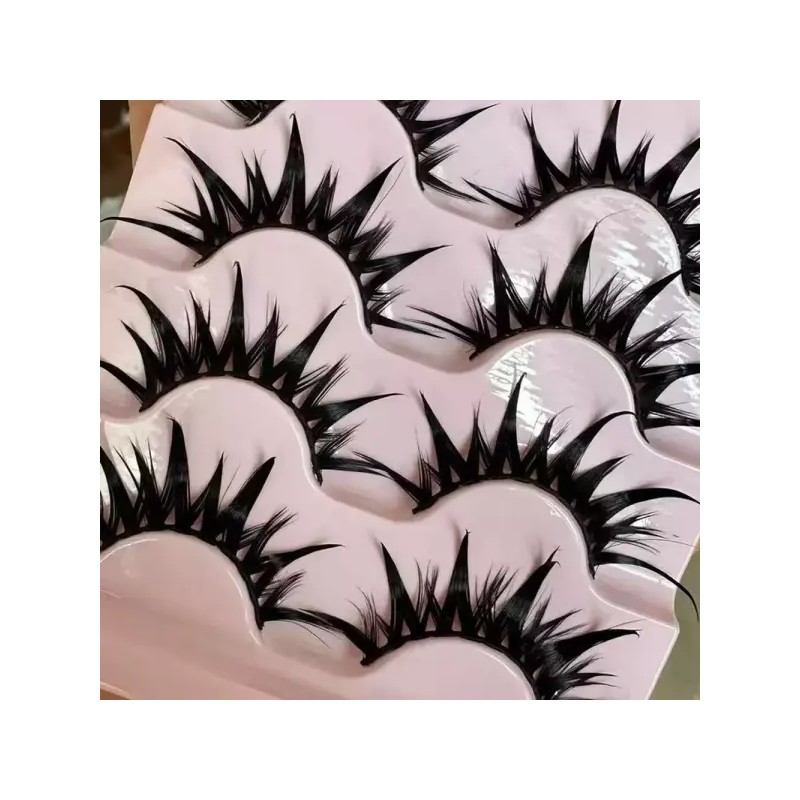C. Doll 공연속눈썹 셀프 퍼포먼스 스팽클 금색 무대 메이크업 [G.