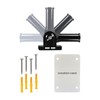 Flag Mount,Heavy Duty Flag Pole Mount Adjustable | 1 Inch