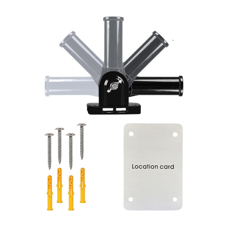 Flag Mount,Heavy Duty Flag Pole Mount Adjustable | 1 Inch