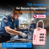 Forge Luggage Locks TSA Approved Luggage Locks, Small TSA Locks