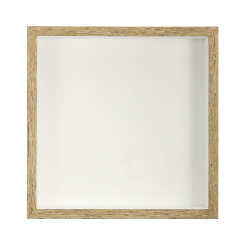 PATIKIL 7x7 Shadow Box Frame, Wooden Dried Flower Display Stand