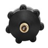 VGEBY Inflatable Pump Adapter SUP Boat Valve Adapter Black