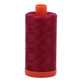 Aurifil Mako Cotton Thread Solid 50wt 1422yds Burgundy