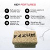 ZUWMax Ski/Snowboard Natural Polishing Cork, Eco-Friendly, Buffs Wax, Boosts Speed