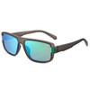 Marino Bonatti Square Sunglasses for Men Polarized UV400 Protection Mens