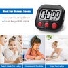 Digital Kitchen Timer Magnetic Backing Stand, Timers for Baking, Kitchen,