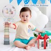 Stacking Cups Baby Toy 6-12 Months, Toddler Nesting Playset for