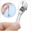 Unbranded Mini Metal Adjustable Wrench Creative Metal Spanner Key Chain