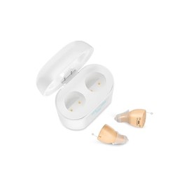Hearing Aids for Seniors, Hearing Amplifier for the Hearing Loss, Invisible in Comfortable and Secure, Clear Sound in a Small