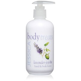 JESSICA Body Treats Hand and Body Lotion, Lavender Jojoba, 245 ml