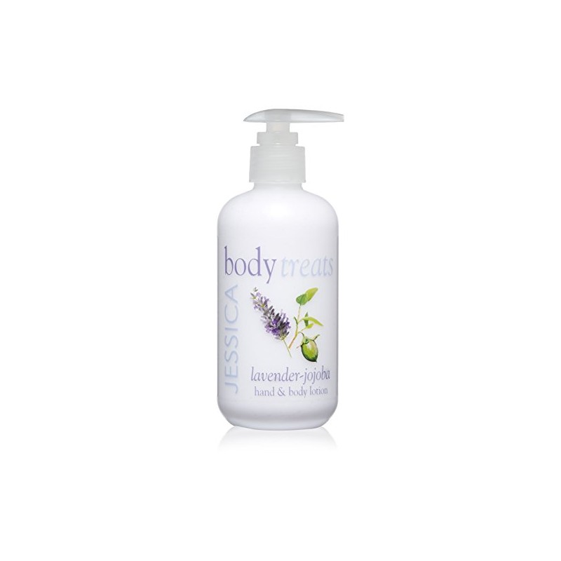 JESSICA Body Treats Hand and Body Lotion, Lavender Jojoba, 245