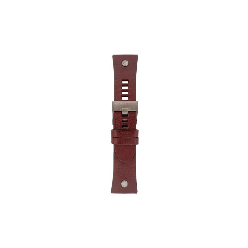 Diesel Men's Watches 28 mm Brown Leather Original Replacement Strap