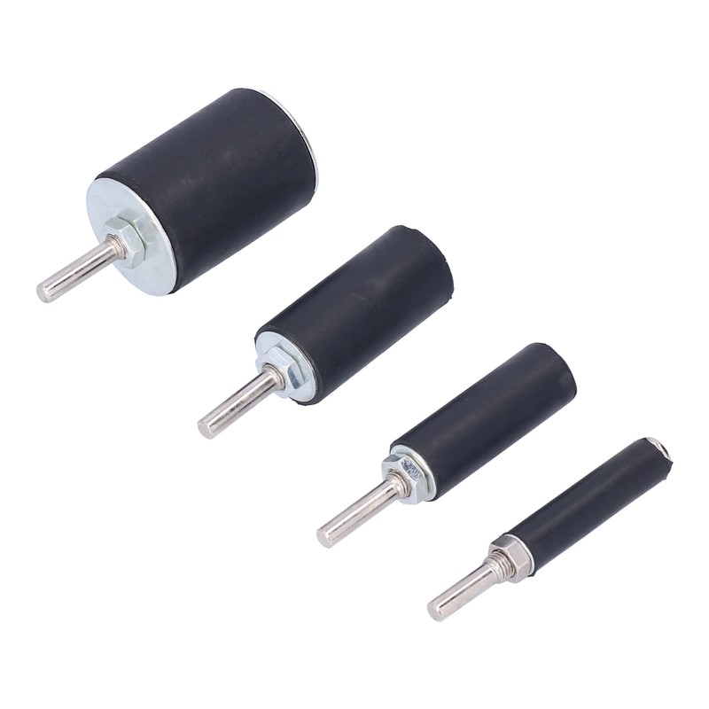 16Pcs Drum Sander 60 80 120 Grits Rust Removal Polishing