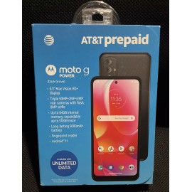 Motorola AT&T Prepaid Motorola Moto G Power 6.5” 50MP 64GB - Dark Grove Color