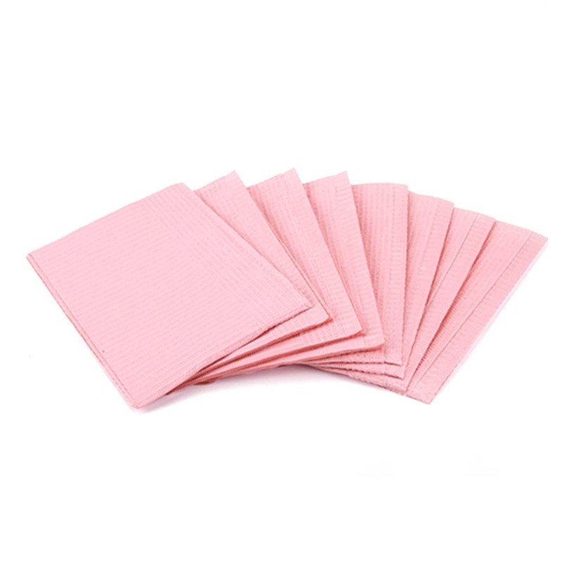 125pcs Disposable Tattoo Clean Pad & Table Covers - Pink