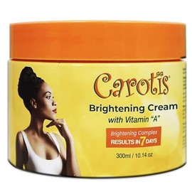 CAROTÏS- Crema iluminadora de la piel – 300 ml/10,14 fl oz – Crema de día y noche de 7 días para tono de piel desigual, con vitamina