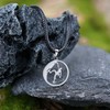 MFD MY FAVORITE DRAWER Mountain Necklace for Men,Silver Rock Climber