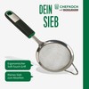 CHEFKOCH Sieve Diameter 10 cm - Perfect for Straining Smaller